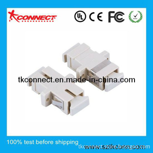 Sc M-Simplex Optical Fiber Adapter Fiber Optic Adapter